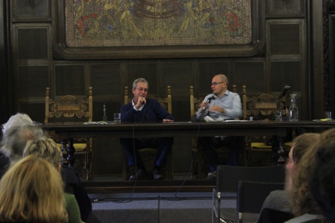Giovanni Porzio e Giorgio Contessi al Festival di Internazionale, Ferrara, ottobre 2013
